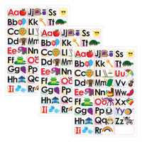Ashley Productions ABC Picture Words Double-Sided Magnets - 27 Per Pack - 3 Pack-Great for learning letters and words in the classroom or at home