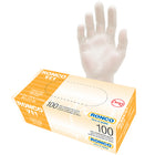 Ronco VE1 Vinyl Gloves - Clear - X-Large - 100 Pack-Clear