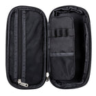 Pep Rally Expanding Pouch - Black-Holds Essentials: Organize your supplies by storing pencils, pens, scissors, scrapbooking materials, stamps, post-its, stickers, and more