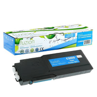 fuzion Dell A7310341 (593-BBBT) Compatible Toner Cartridge - High Yield - Cyan-Ink Colour: Cyan
