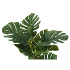 Monarch Specialties 45" Artificial Indoor Monstera Tree - Floor - Black Pot-6
