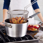 Tramontina Pro Fusion 5.5 Qt Nonstick Deep Fryer with Lid - Progrey-9