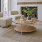 Zuo Adna Coffee Table - Brown-Maximum Weight Capacity: 350