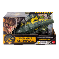 Mattel Jurassic World Saga Wild Roar Assortment-Multiple features! Each Jurassic World Wild Roar dinosaur toy has roaring sounds, an aggressive attack motion and light effects, for exciting dinosaur play