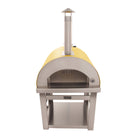 Kucht Venice Outdoor Wood‑Fired Pizza Oven - Yellow-All Weather Cover Included