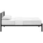Modway Gwen Twin Bed Frame - Brown-Assembly Required