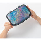 ZIPIT Recycled Plastic Pencil Case - Large Capacity Pencil Case for Girls - Glitter Design-7