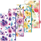 Day-Timer 2027 Two Page Per Week Planner Refill - Portable Size - 6-3/4" H x 3-3/4" W - Floral - English-Past and future months reference