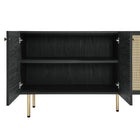 Modway Chaucer 69.5" Sideboard - Black-Assembly Required