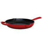 JS Gourmet 26cm Frying Pan - Cherry-Durable cast iron construction