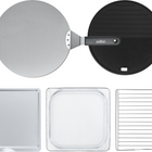 Salton Pizzadesso Professional Air Fryer Pizza Oven with Peel - Stainless Steel-Air fry - yummy fried foods with little to no oil 