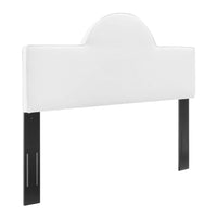 Modway Dawn Performance Velvet King/California King Headboard - White-Velvet King/California King Headboard
