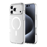 AXS ULTRA CLEAR Magsafe Compatible Phone Case for Apple iPhone 17 Pro Max-Anti-UV material offers a crystal clear design 