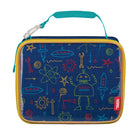 Thermos Kids Lunch Box - Robot Doodles-PVC-free with PEVA liner for easy clean up