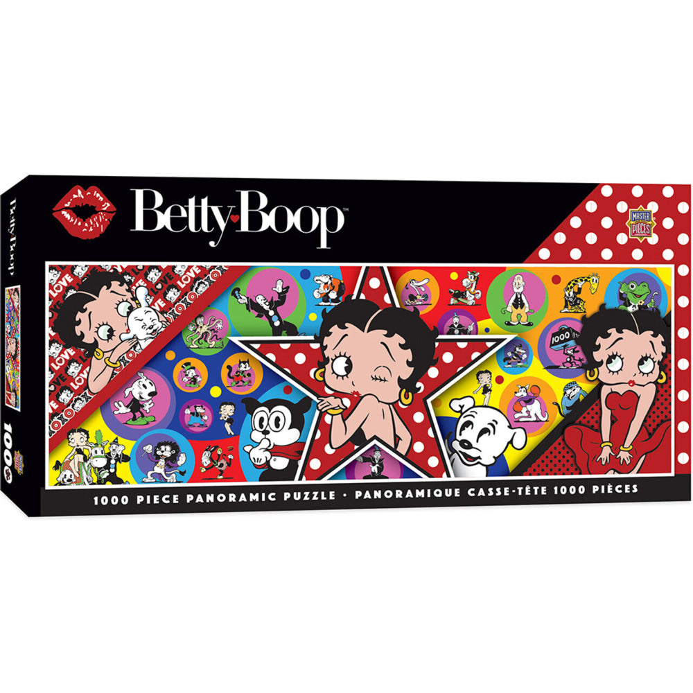 Masterpieces Puzzle Company Betty Boop 1000 Piece Panoramic Jigsaw