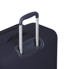 Bugatti Amsterdam Large Softside Luggage - Navy-Double 360° colored spinner wheels for precise control and smooth, quiet rolling (8 wheels)
