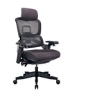 TygerClaw Executive Mesh Office Chair with Multi-Function Adjustment and Ergonomic Support-Breathable mesh back combined with a soft fabric seat keeps you cool and comfortable all day