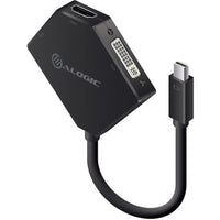 ALOGIC Mini DisplayPort to HDMI/ DVI/ VGA 3-in-1 Adapter-Innovative 3-in-1 solution