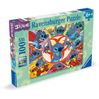 Ravensburger Disney Stitch In My Own World 100-Piece XXL Puzzle-Puzzle dimensions: 19.29 x 14.17 inches