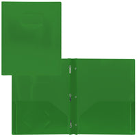 Staples Poly Report Cover - Light Green-Letter size