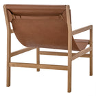 Modway Sonora Leather Sling Chair - Chestnut Tan-6