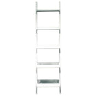 Nexxt Hadfield 5 Tier Shelf, White, 67" x 18" x 13-1/2"-Measurement & weight capacity: overall shelf measures 18"L x 66"H and 14" in depth. significant height means you have over 5 feet of the beautiful display, creating maximum storage space. each shelf holds up to 10 pounds, feel confident placing items with a little more weight on each wall shelf