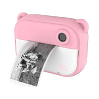 myFirst Camera Insta 2 Kids Instant Print Camera - Pink-The myFirst Camera Insta 2 (Pink) is designed for kids aged 5-12, featuring instant print and unlimited printing functions—using thermal paper (no messy ink cartridges) to capture memories instantly, making it an ideal Christmas or birthday gift for kids’ fun and creativity