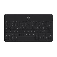 Logitech Keys-To-Go Bluetooth Keyboard for iPhone, iPad, and Apple TV - Black-Keys-To-Go is a super-slim, super-light keyboard that you can keep with you through the day whether you re working or learning from the backyard or back at the office