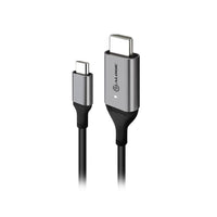 ALOGIC Ultra USB-C to HDMI Cable - 1m - Space Grey-Plug & Play - Ultra HD 4K Resolution - The Ultra USB-C (Male) to HDMI (Male) cable is a plug and play solution without the need of installing any drivers or software. The cable can support up to Ultra HD 4K (3840 x 2160) resolution @ 60Hz.