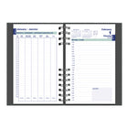 Blueline 2027 CoilPro Daily Planner with Hard Cover - 8" x 5" - Assorted Colours - Bilingual-Certified under FSC license code: FSC C102682. The Forest Stewardship Council enables businesses and consumers to choose products made with materials sourced from responsible forestry, promoting environmentally appropriate, socially beneficial, and economically viable management of the world's forests