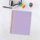 Cambridge 2026-27 Workstyle Focus Weekly/Monthly Planner - 11"x 9" - Purple - Bilingual-Each week gives you space for planning, priorities, tasks, notes and more