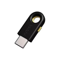 Yubico YubiKey 5C Security Key - USB‑C - Black-Designed as a USB‑C security key for strong multi‑factor authentication