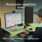 Logitech MX Keys S for Mac - Wireless Keyboard - Programmable Keys - Backlit - Space Grey-Smarter Illumination: Keys on this backlit keyboard light up as your hands approach and adapt to the environment, now with more lighting customizations on Logi Options+