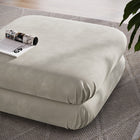 Modway Jubilee Modular Performance Velvet Ottoman - Almond-Assembly Required