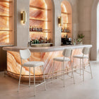 Zuo Zeal Counter Stool - Light Grey/Beige - Set of 4-Assembly required