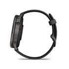 Garmin Venu 4 Smartwatch - 45 mm - Slate with Black Silicone Band-Hrv status: Gain a deeper understanding of your overall health through heart rate variability while you sleep