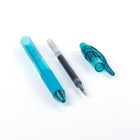Pentel EnerGel-X Retractable Gel Roller - (0.5mm) Needle Tip - Turquoise Ink-Refillable with LRN5 EnerGel refills