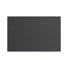 Gator Magnetics 12" Steel Wall Target Edge Caps - 2 Pack-Subtle grid pattern to keep tools straight and plumb