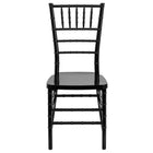 Flash Furniture HERCULES PREMIUM Series Black Resin Stacking Chiavari Chair-Chiavari Seating