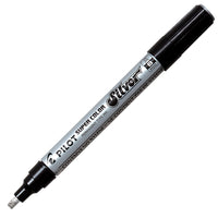 Pilot Metallic Marker - Broad Tip - Silver-Write with the power of metal with the Pilot metallic markers
