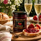 Thursday Cottage Strawberry Jam with Champagne - 210 g - 2 Pack-Made with 50 g of fruit per 100 g