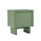 Manhattan Comfort Ella 19.7" Modern Nightstand - Sage Green-Home Assembly Required. All Hardware Included