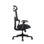 Kopplen Ergonomic High-Back Polyester Task Chair-Split double waist design spring lumbar support enhances ergonomic integrity.