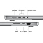 Apple MacBook Pro 16" - M5 Pro - 18‑core CPU - 1 TB SSD - 24 GB - Silver-Advanced Camera and Audio - Stay perfectly framed and sound great with a 12MP Center Stage camera, three studio-quality mics, and six speakers with Spatial Audio and support for Dolby Atmos