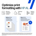 HP OfficeJet Pro 8135 All-in-One Printer - White-ENERGY STAR certified and EPEAT registered