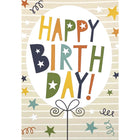 Mill Brook Studio Birthday Greeting Cards/Envelopes - 5-3/8" x 7-3/4" - Juvenile: Confetti - 18 Pack-Premium quality greeting cards