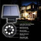 Bell+Howell Bionic Spotlight Deluxe Solar LED Motion Activated Security Light -BRIGHTER with BIGGER COVERAGE: The Deluxe Bionic Spotlight is 50% brighter than other similar products and is powerful enough to illuminate about 600 square feet worth of space. Once activated, the light also takes a longer time before it enters sleep mode again.