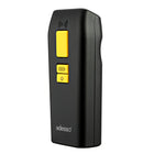 Adesso NUSCAN 3500 Bluetooth/Wireless Antimicrobial and Waterproof 2D Pocket sized Barcode Scanner - Black-Portable Pocket Size Design