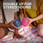 Ultimate Ears WONDERBOOM 4 Portable Waterproof Bluetooth Speaker - Black-Plastic parts in the WONDERBOOM 4 wireless Bluetooth speaker include a minimum of 31% post-consumer recycled plastic by weight