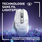Logitech G502 X LIGHTSPEED Wireless Gaming Mouse - White-Lightspeed wireless: This wireless mouse features pro-grade connectivity, with an updated protocol achieving a 68 percent faster response rate than the previous generation and improved reliability
